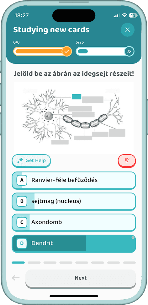 Question card