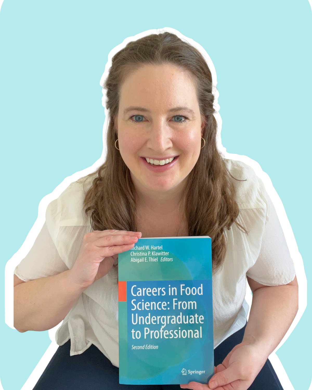 Abbey Thiel, PhD, in the lab