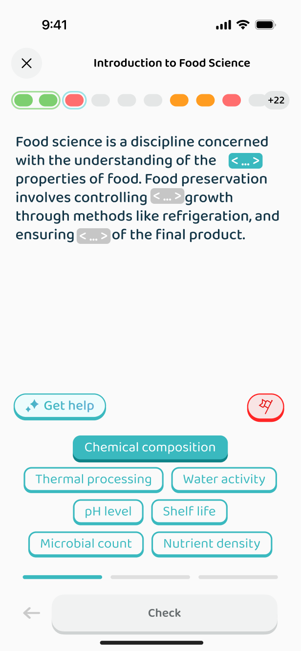 Short-answer task