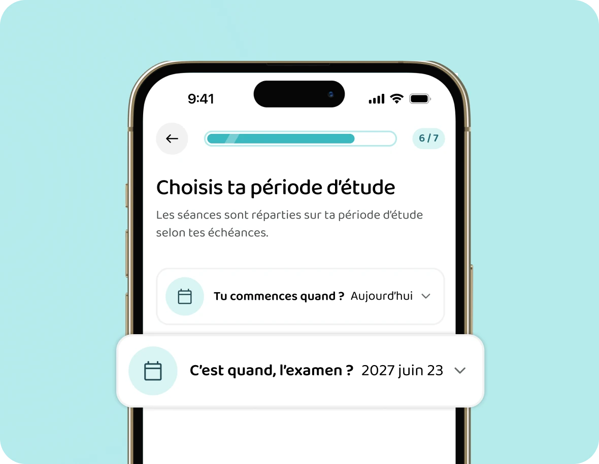 La date de l'examen de diplôme de Biologie 30, en juin 2027, dans le planificateur