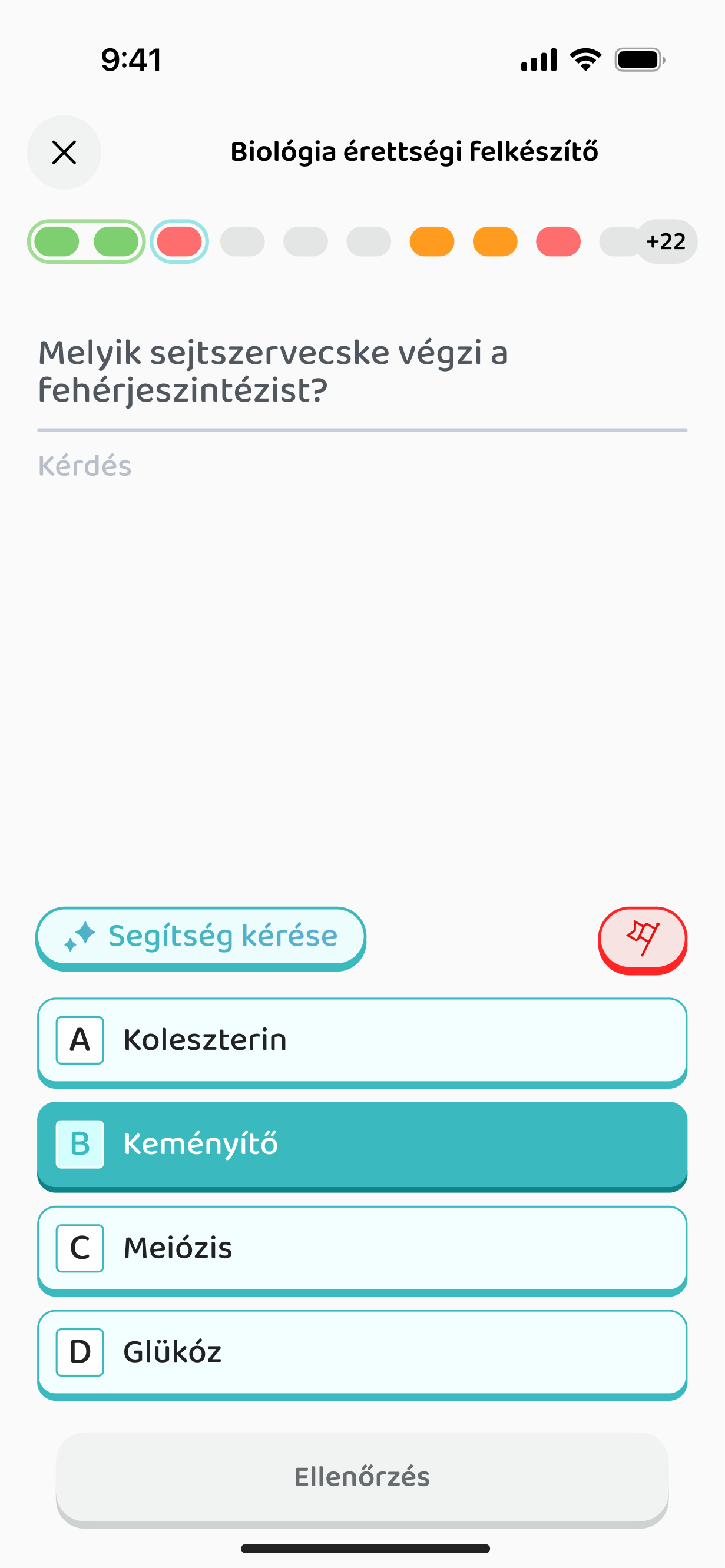 Feleletválasztós feladat