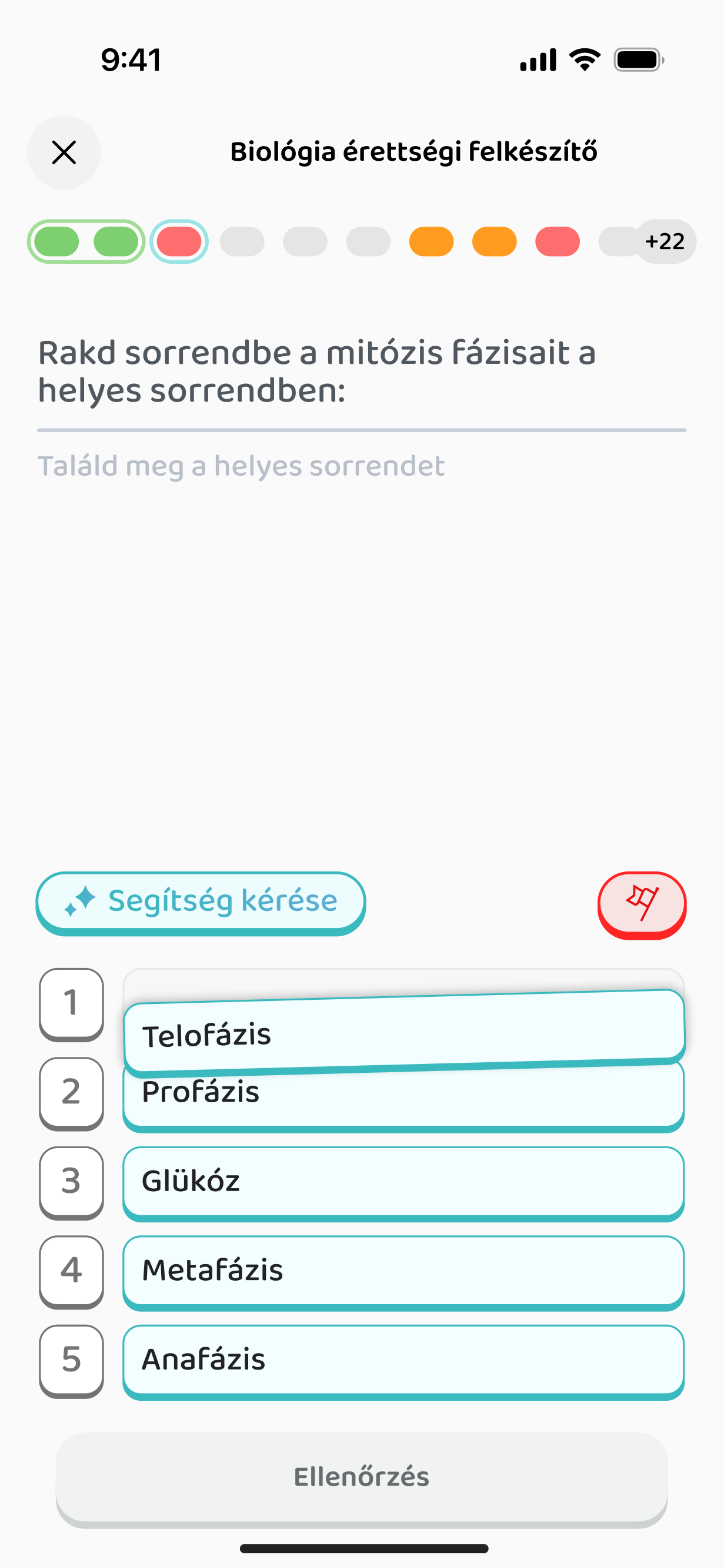 Sorrendezős feladat