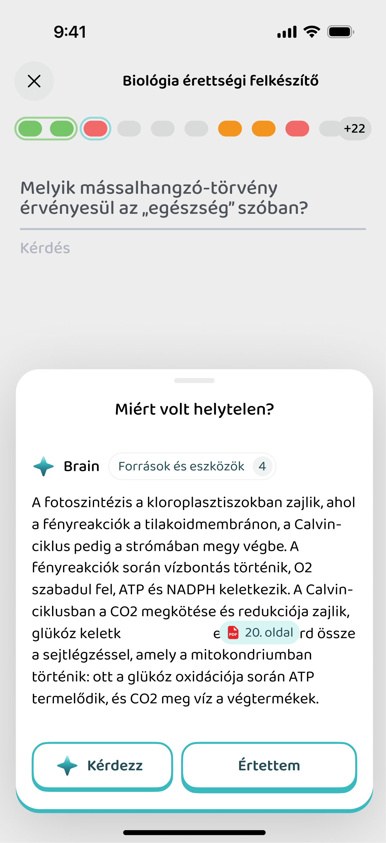 Magyarázat: miért ez a helyes válasz
