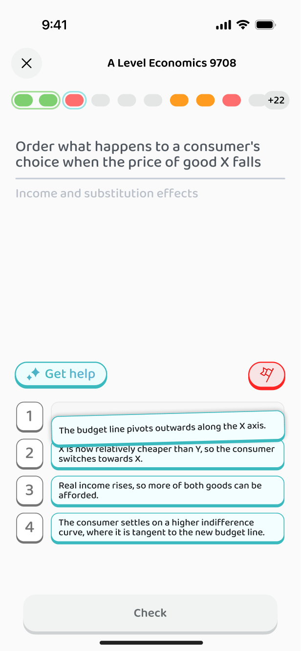 Putting a chain of economic reasoning in order