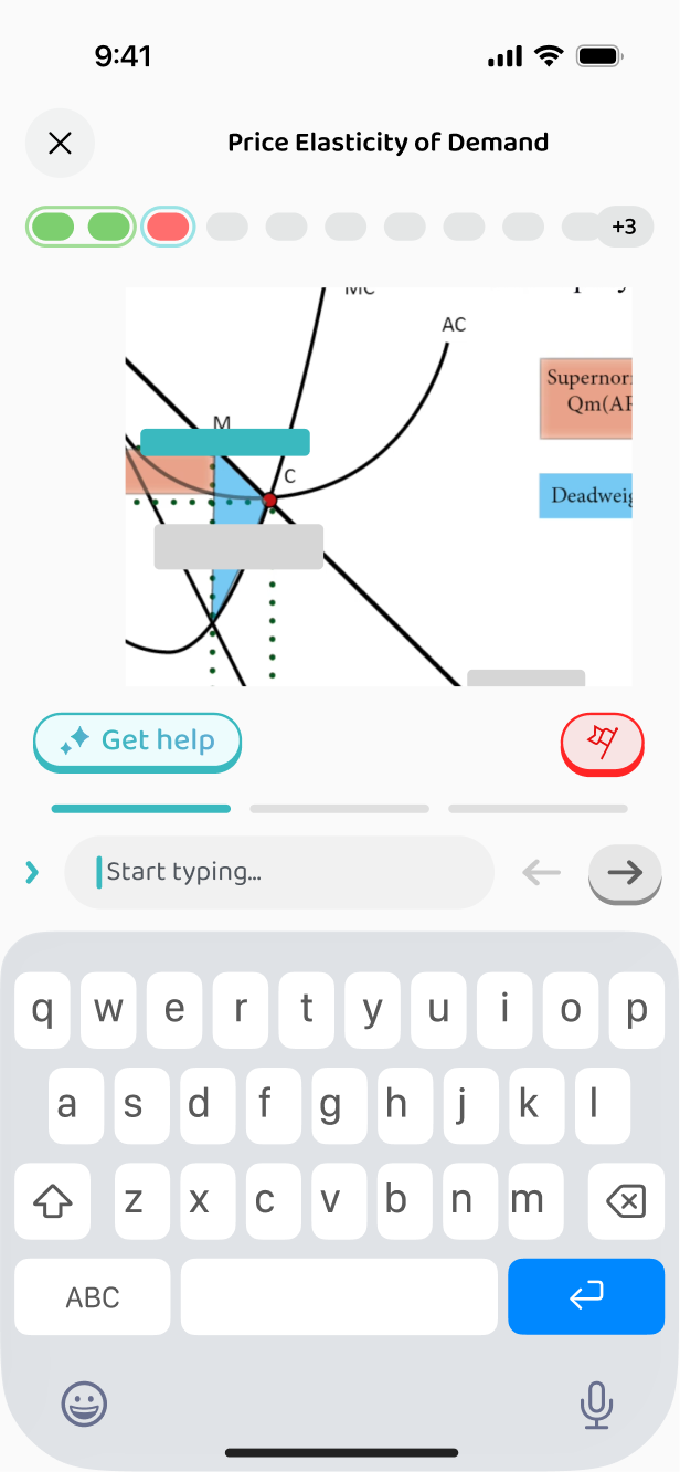 Typing the missing labels onto a diagram