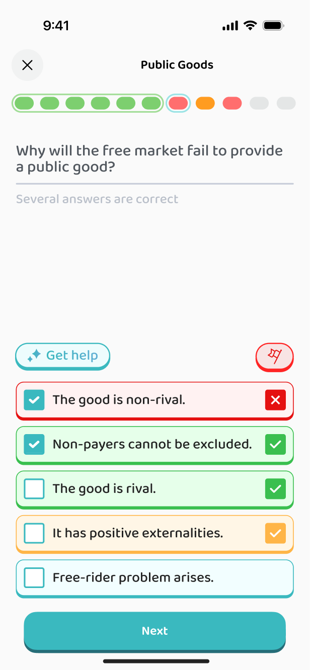A question with more than one right answer