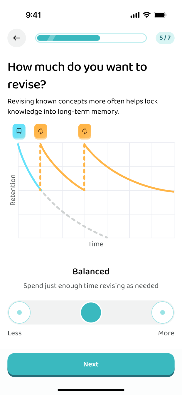 A repetition round bringing an older topic back