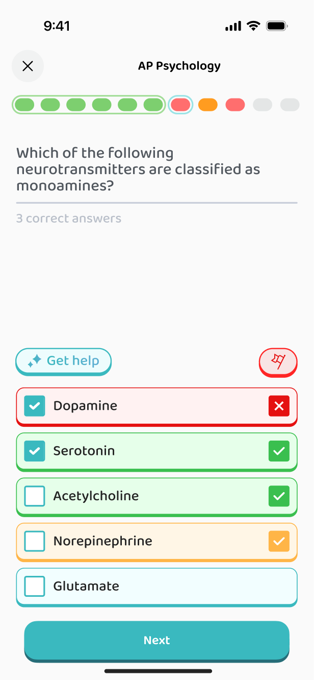 A question with more than one right answer