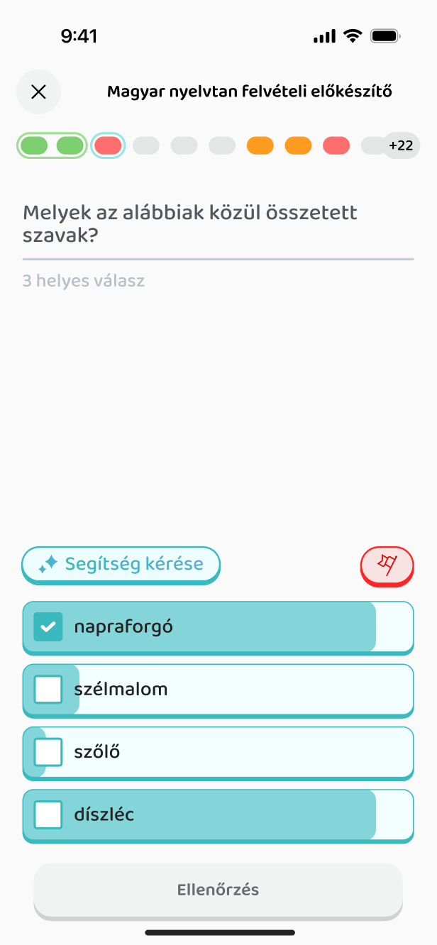 Közönségválaszos feladat